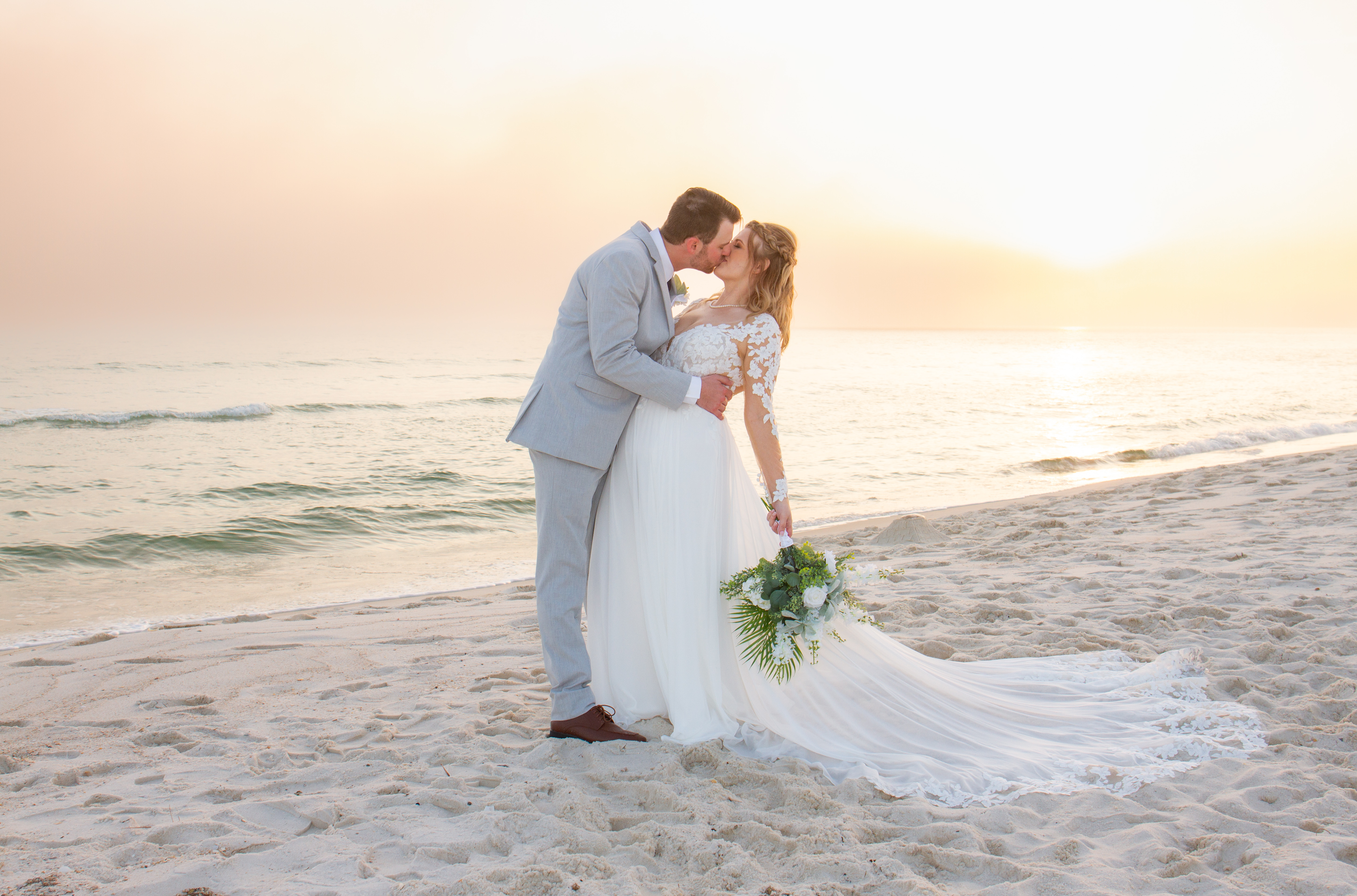 Gulf Shores Alabama beach wedding photos