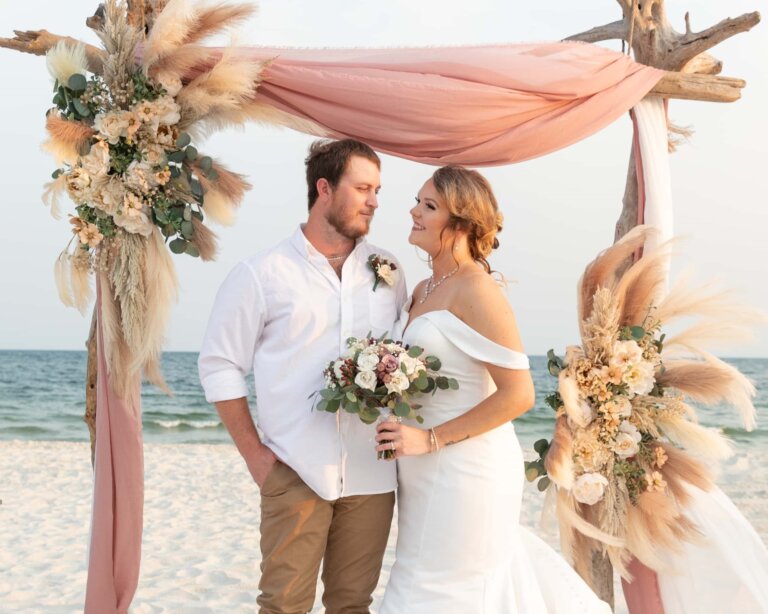 Gulf Shores and Orange Beach Wedding Planners. Driftwood wedding for your dream beach wedding in Alabama