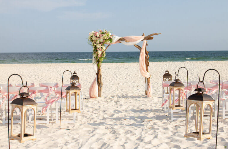 Gulf Shores and Orange Beach Driftwood Wedding