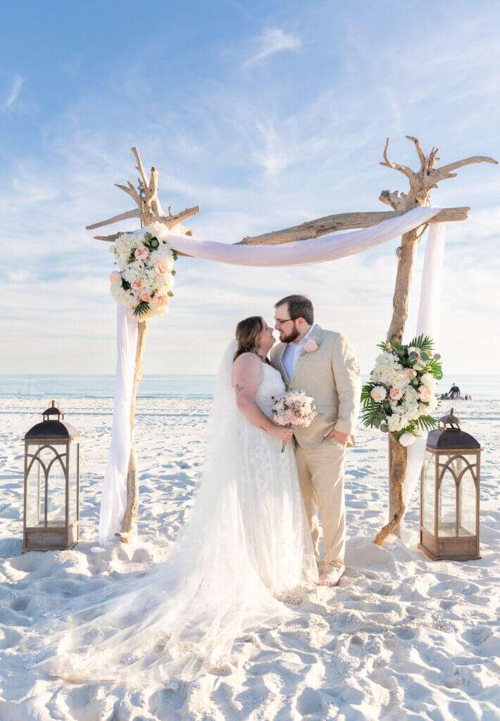 driftwood beach wedding