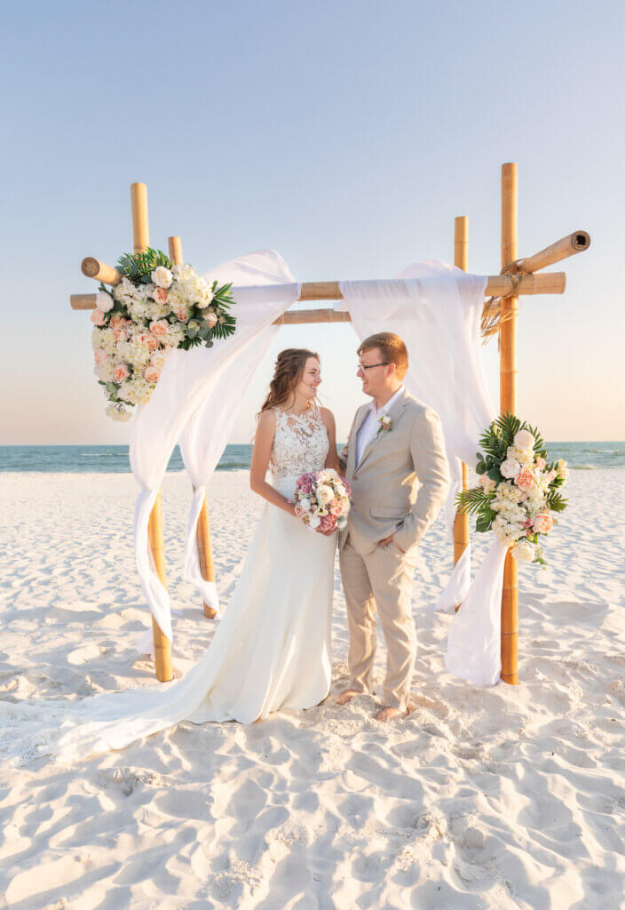 gulf shores Alabama wedding Kayli and Isaiah